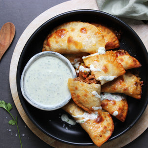 Cheesy Beef Empanadas